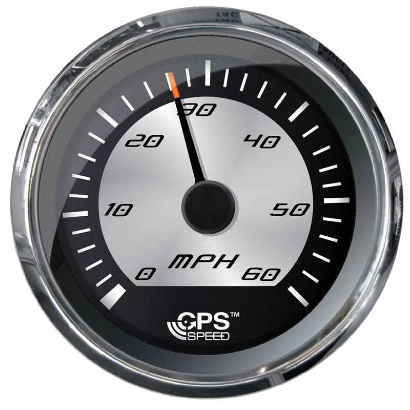 Faria Platinum 4" Speedometer - 60Mph - Gps [22010] 1