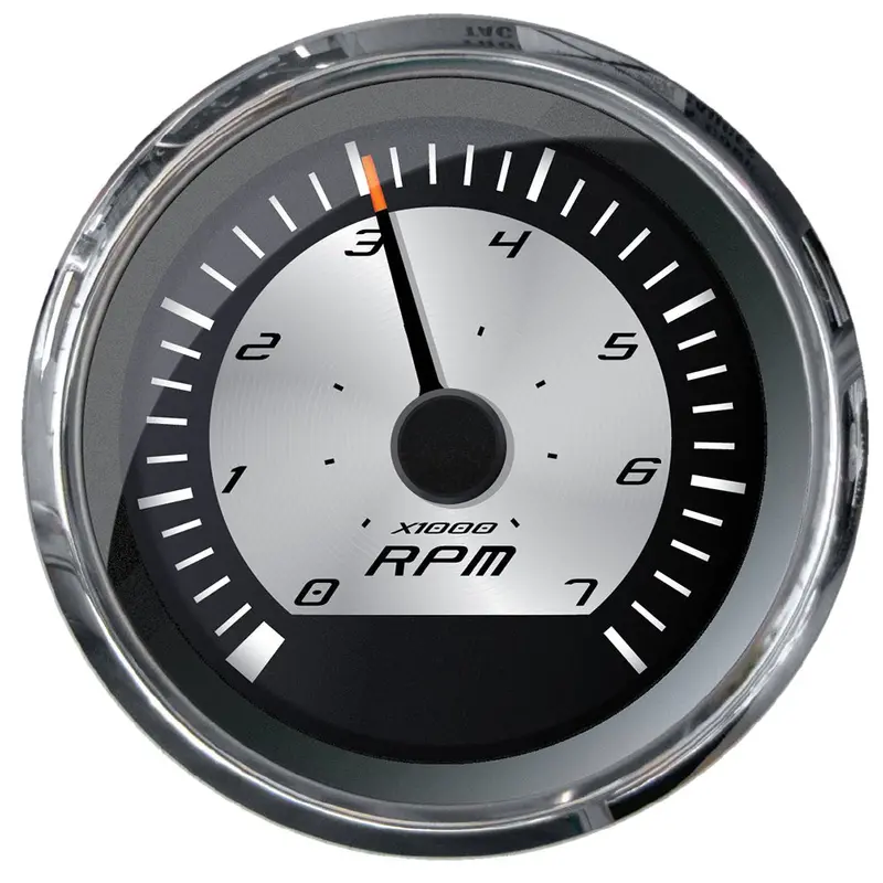 Faria Platinum 4" Tachometer - 7000 Rpm (Gas - Inboard, Outboard  I/O) [22009] 1
