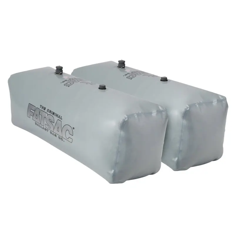 Fatsac V-Drive Fat Sacs - Pair - 400Lbs Each - Gray [W701-Gray] 1