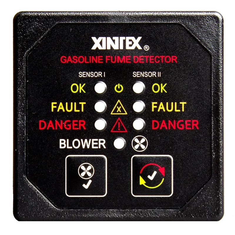 Fireboy-Xintex Gasoline Fume Detector W/Dual Channel  Blower Control - 12/24V [G-2Bb-R] 1