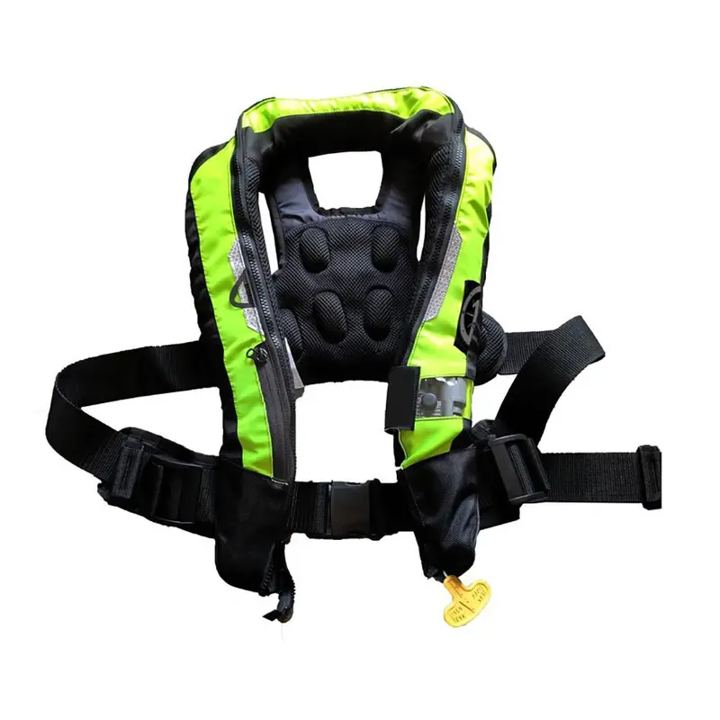 First Watch Auto/Manual Convertible 38G Inflatable Pfd - Hi-Vis Yellow [Fw-40Proa/M-Hv] 1