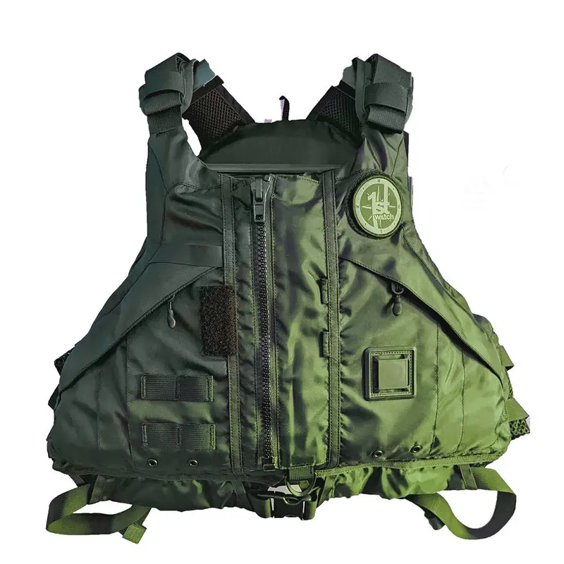 First Watch Av-1000 Kayak Style Duty Pfd - Green - Xl/Xxl [Av-1000-Gn-Xl/Xxl] 1