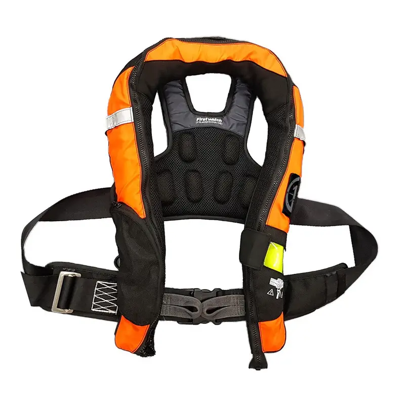 First Watch Fw-40Pro Ergo Auto Inflatable Pfd W/Harness - Hi-Vis Orange  Black [Fw-40Proha-Ob] 1