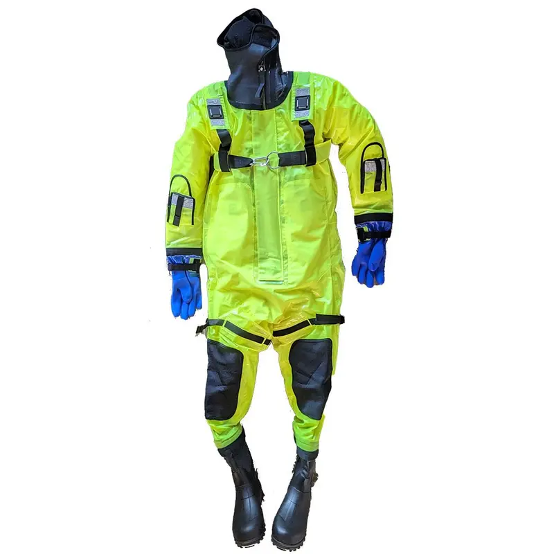 First Watch Rs-1005 Ice Rescue Suit - Hi-Vis Yellow - S/M (Built To Fit 46-58) [Rs-1005-Hv-M] 1