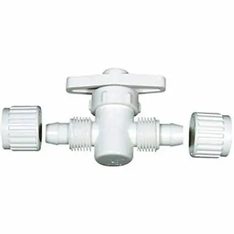 Flair-It Straight Stop Valve 1/2P X 1/2P 1