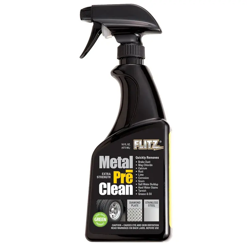 Flitz Metal Pre-Clean - All Metals Icluding Stainless Steel - 16Oz Spray Bottle [Al 01706] 1
