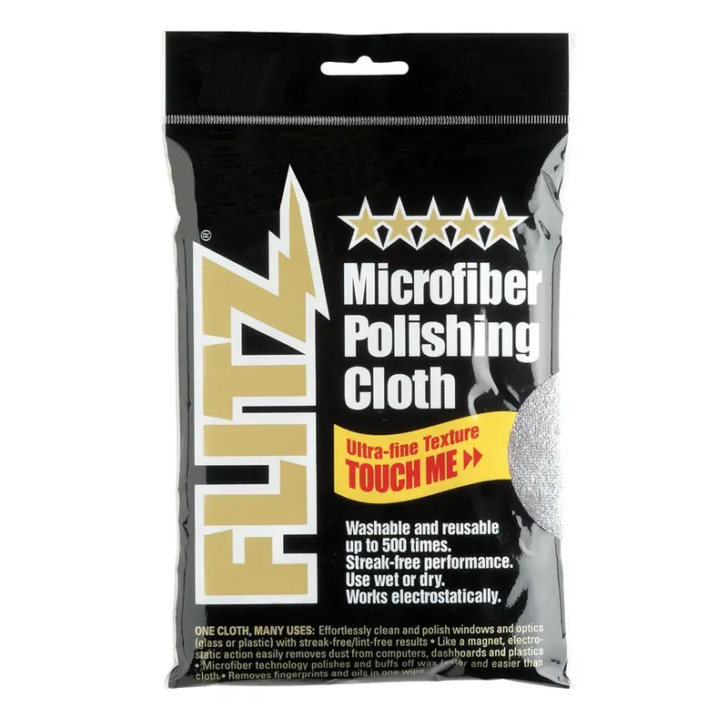 Flitz Microfiber Polishing Cloth - 16" X 16" - Single Bag [Mc200] 1