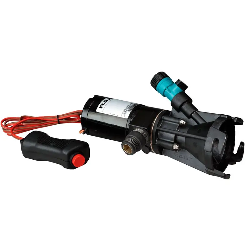 Flojet Portable Self-Priming Rv Macerator Waste Pump Kit - 12V [18555000A] 1