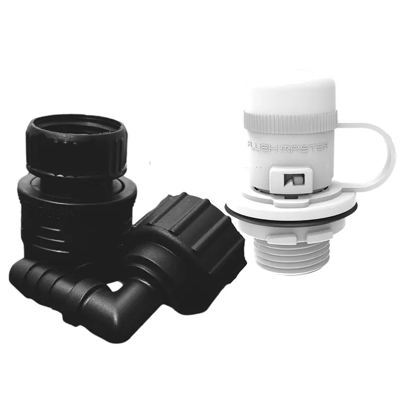 Flushmaster Flush Port Quick Connect F/Mercury - White [Sm-Fmqcmw] 1