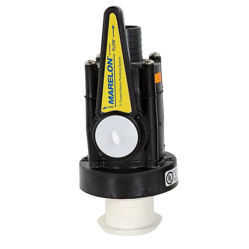 Forespar Marelon Full-Flow Seacock  1/2" Mushroom Through-Hull [904042Abyc] 1