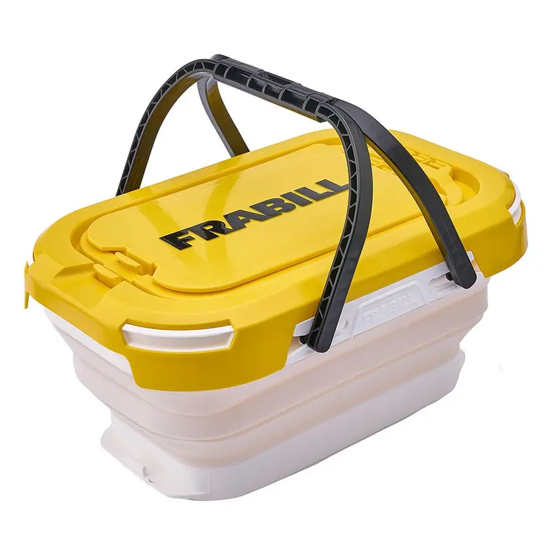 Frabill Collapsible Bait Bucket W/Aerator [Frbbc6-A] 1