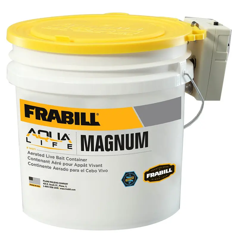 Frabill Magnum Bucket - 4.25 Gallons W/Aerator [14071] 1