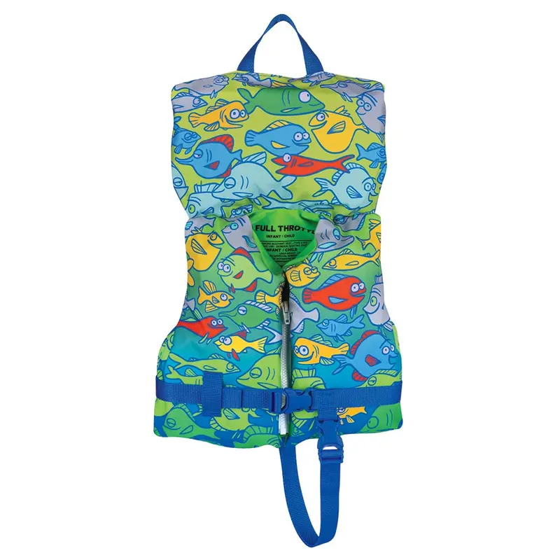 Full Throttle Character Vest - Infant/Child Less Than 50Lbs - Fish [104200-500-000-15] 1