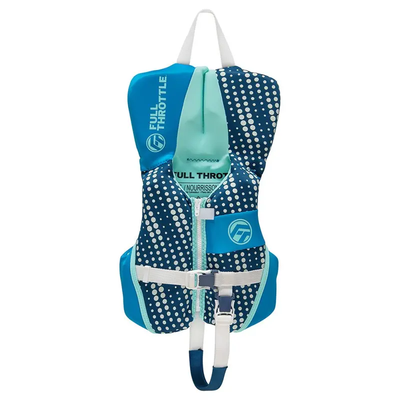 Full Throttle Infant Rapid-Dry Flex-Back Life Jacket - Aqua [142200-505-000-25] 1