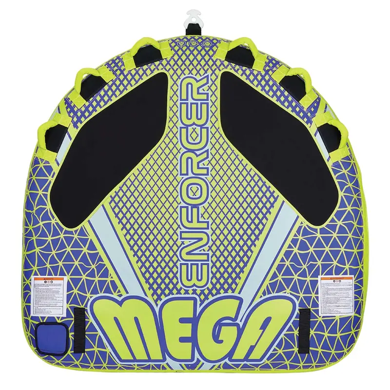 Full Throttle Mega Enforcer Towable Tube - 3 Rider - Yellow [302200-300-003-21] 1