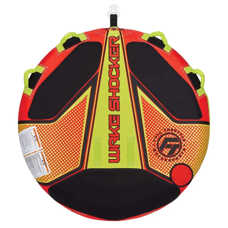 Full Throttle Wake Shocker Towable Tube - 2 Rider - Red [302400-100-002-21] 1