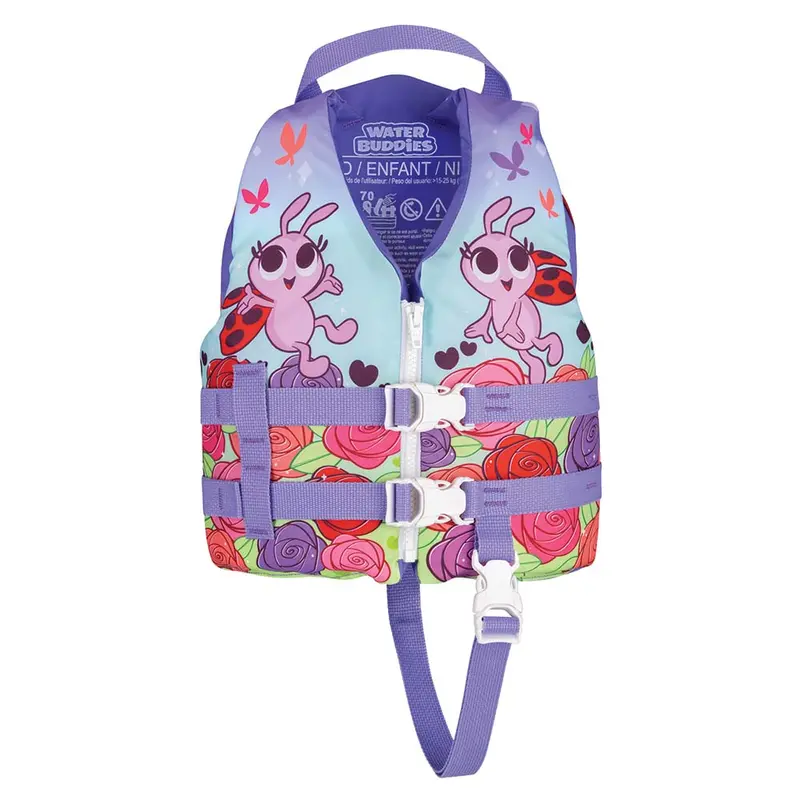 Full Throttle Water Buddies Life Vest - Child 30-50Lbs - Ladybug [104300-100-001-19] 1