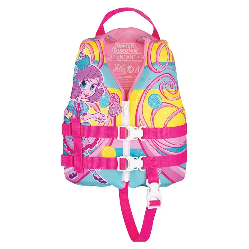 Full Throttle Water Buddies Life Vest - Child 30-50Lbs - Princess [104300-105-001-17] 1