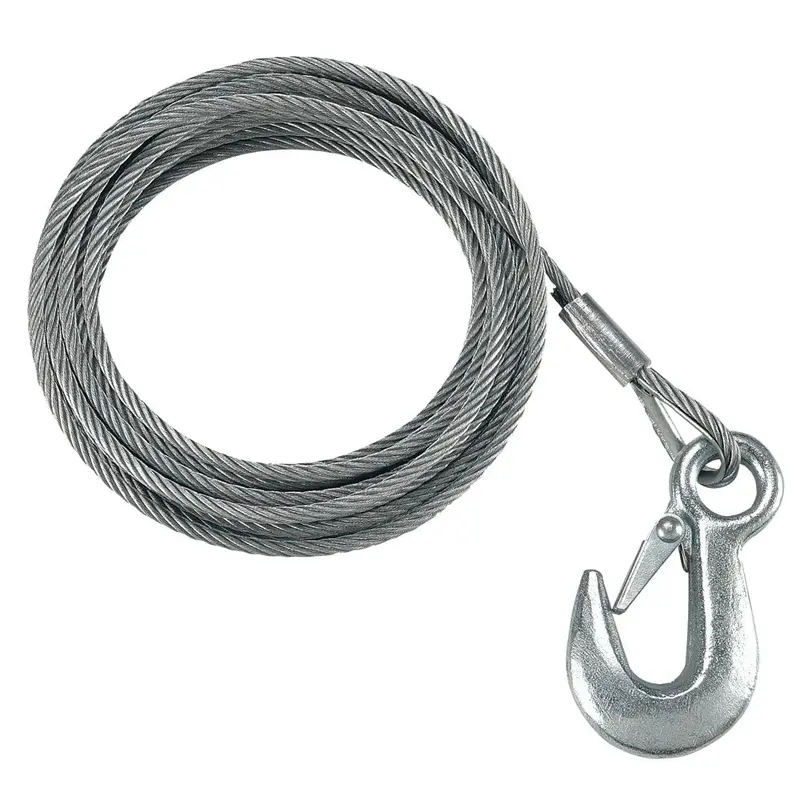 Fulton 3/16" X 25' Galvanized Winch Cable - 4,200 Lbs. Breaking Strength [Wc325 0100] 1