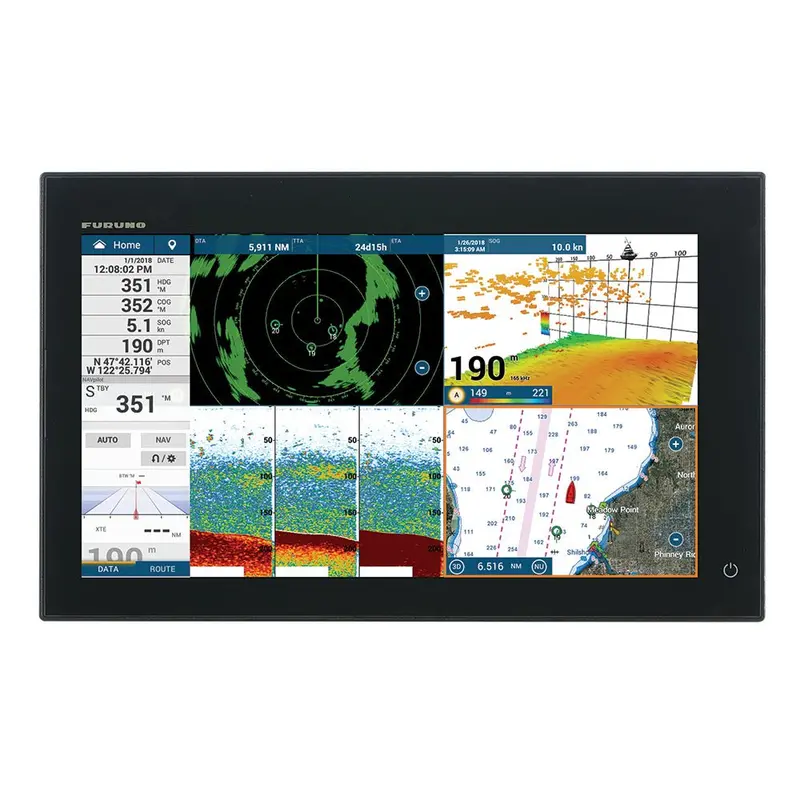 Furuno Navnet Tztouch3 16" Mfd W/1Kw Dual Channel Chirp Sounder  Internal Gps [Tzt16f] 1