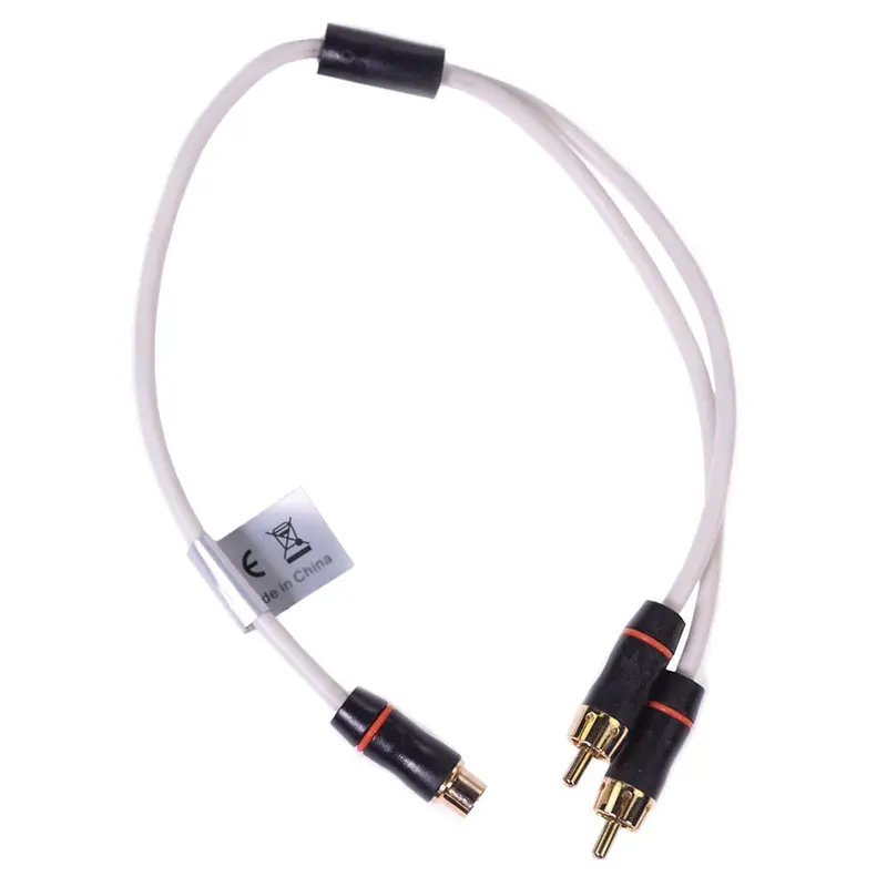 Fusion Performance Rca Cable Splitter - 1 Female To 2 Male - .9 [010-12621-00] 1