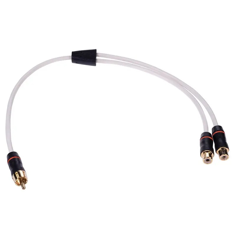 Fusion Performance Rca Cable Splitter - 1 Male To 2 Female - .9 [010-12622-00] 1