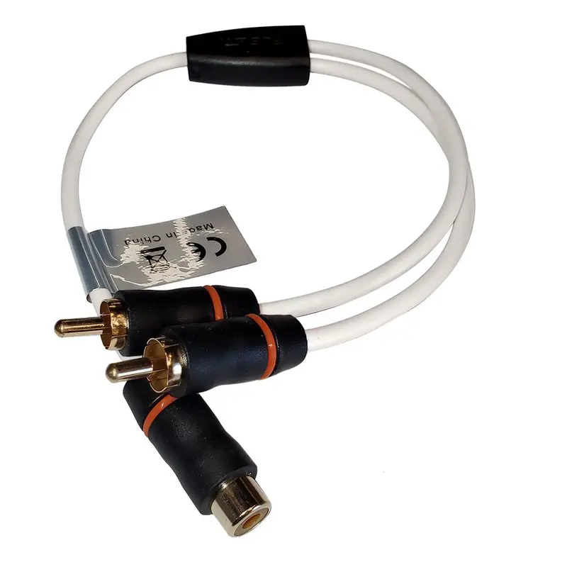 Fusion Rca Cable Splitter - 1 Female To 2 Male - 1 [010-12895-00] 1