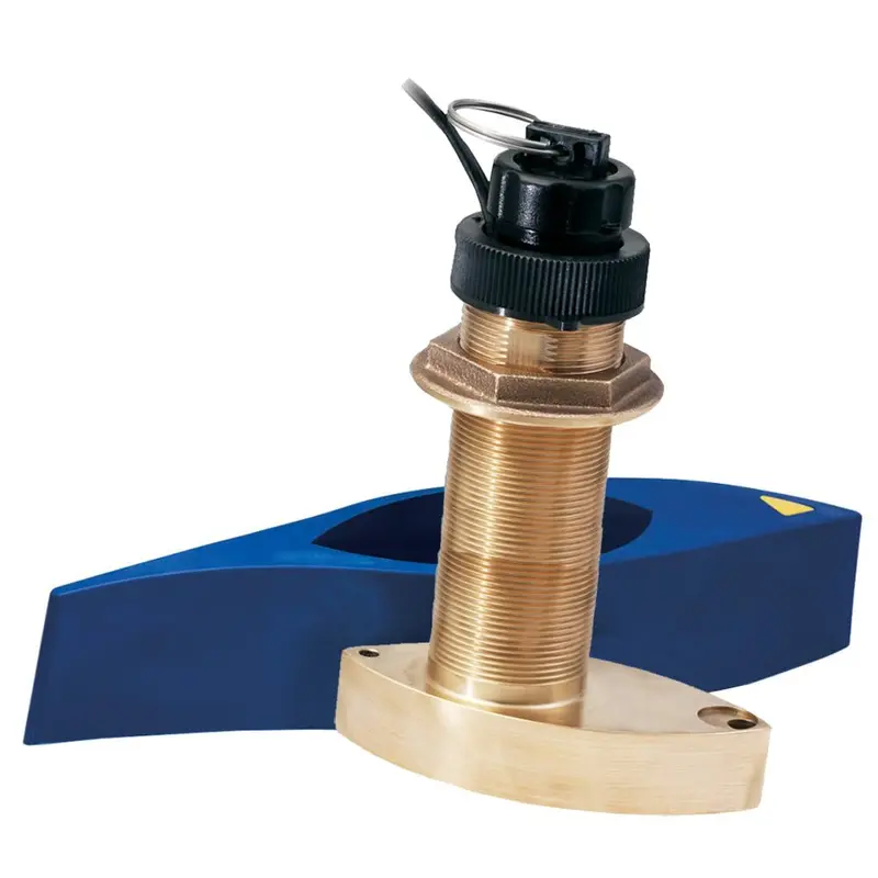 Garmin B744vl Long Stem Bronze Thru-Hull Depth/Temp/Speed W/Fb - 8 Pin [010-10193-22] 1