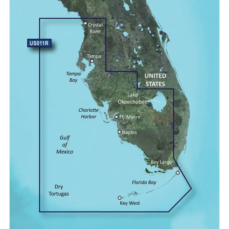 Garmin Bluechart G3 Vision Hd - Vus011r - Southwest Florida - Microsd/Sd [010-C0712-00] 1