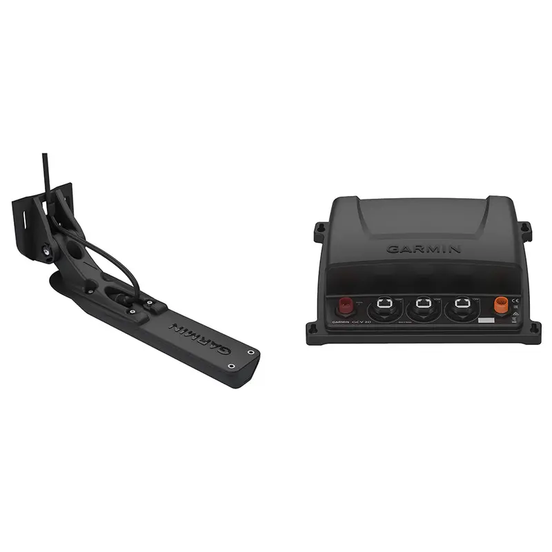 Garmin Gcv 20 Ultra Hd Scanning Sonar Black Box W/Gt34uhd-Tm Ultra Hd Transom Mount Transducer [010-02055-00] 1