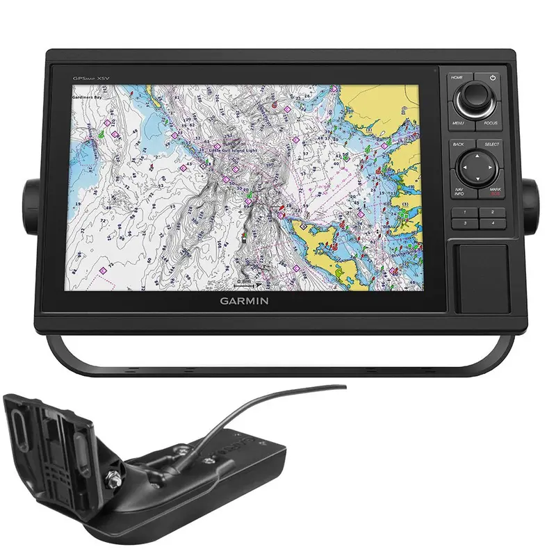 Garmin Gpsmap 1242Xsv Combo Gps/Fishfinder Gn+ W/Gt52-Tm [010-01741-60] 1