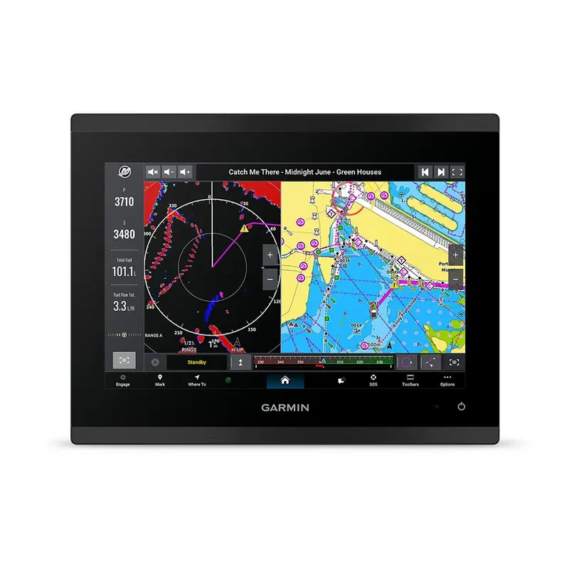 Garmin Gpsmap 9010 Premium Chartplotter W/Worldwide Basemap [010-03175-00] 1