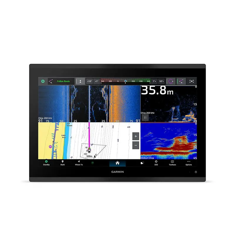 Garmin Gpsmap 9017Xsv Premium Chartplotter/Sonar Combo W/Worldwide Basemap [010-03177-02] 1