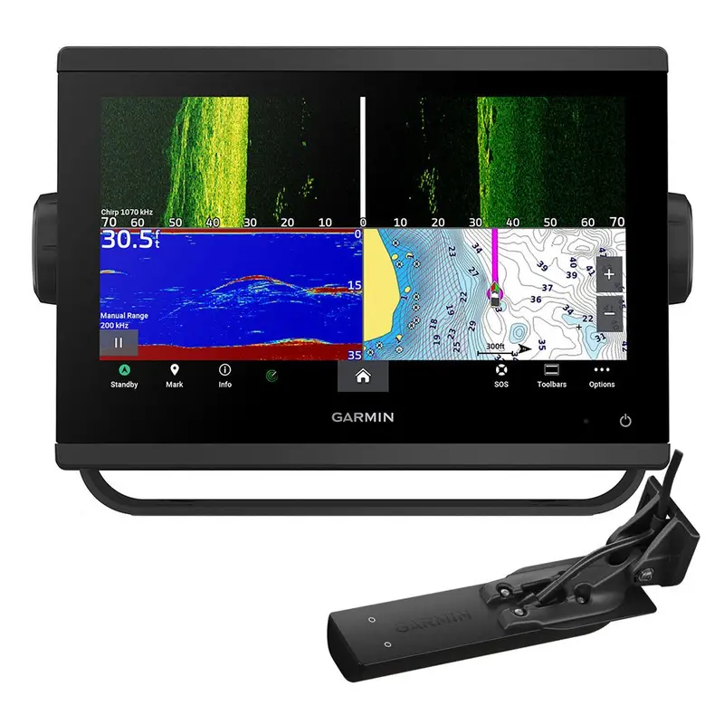 Garmin Gpsmap 943Xsv Combo Gps Fishfinder Gn+ W/Gt56-Tm [010-02366-61/Gt56] 1