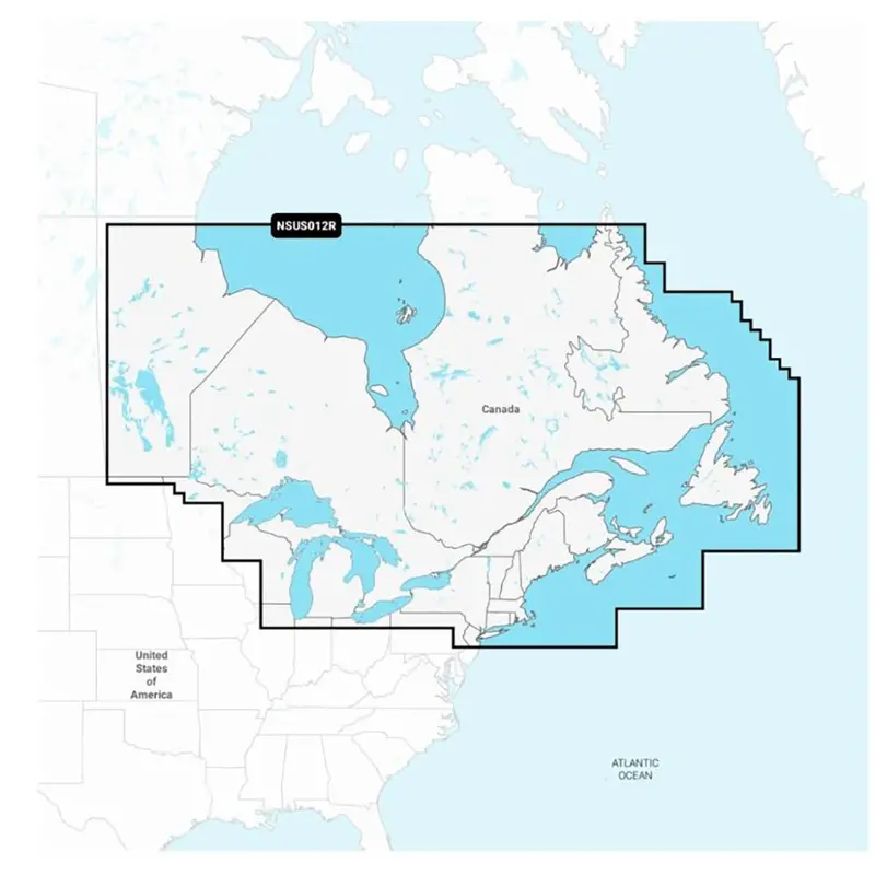 Garmin Navionics+ Nsus012r Canada, East  Great Lakes [010-C1484-20] 1