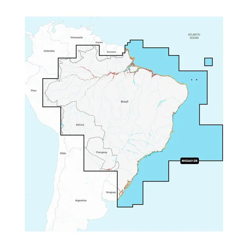 Garmin Navionics Vision+ Nvsa012r Brazil [010-C1453-00] 1