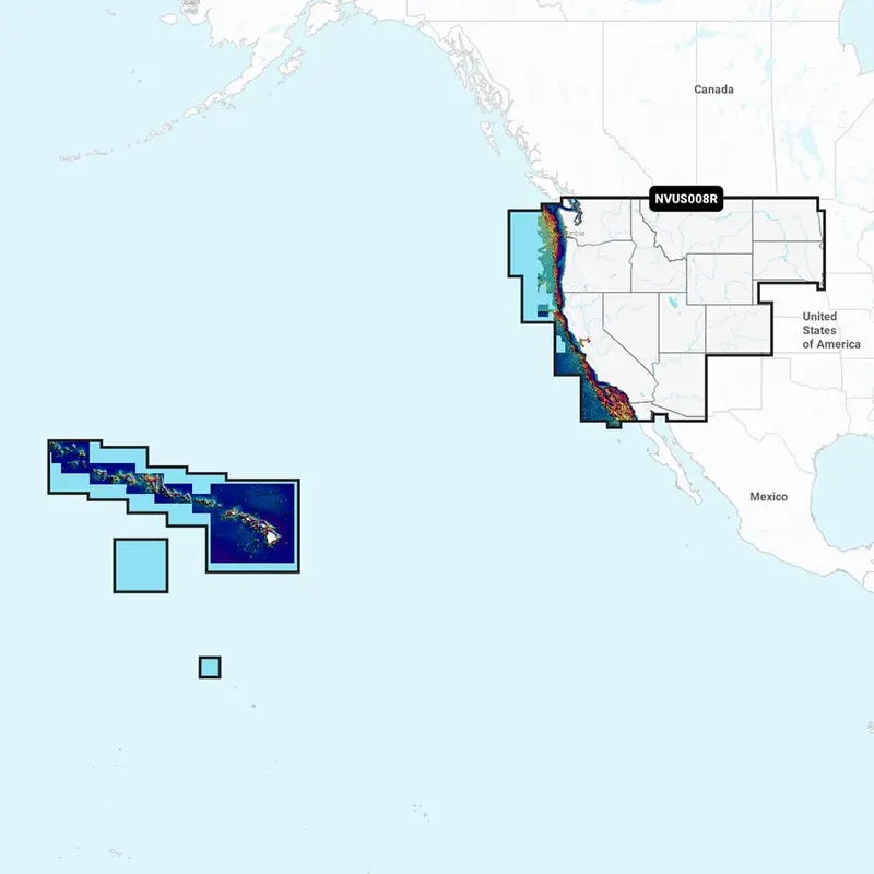 Garmin Navionics Vision+ Nvus008r U.S. West [010-C1292-00] 1