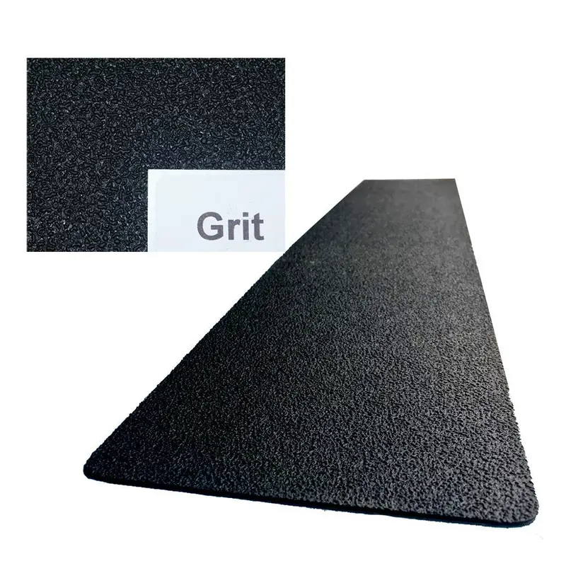 Gator Guards Gatorskinz Non-Skid Step Pad - Black Grit - 12" X 24" [Gsblk-Grit-1Ft] 1