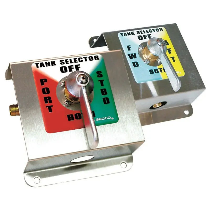 Groco 1/2" 4-Way Tank Selector Kit [Ts-350-T] 1