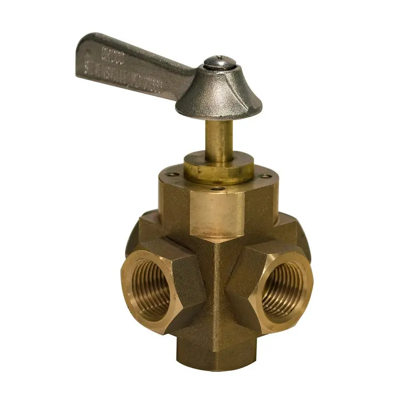 Groco 1/2" 5-Port Tank Selector Valve [Fv-550-L] 1