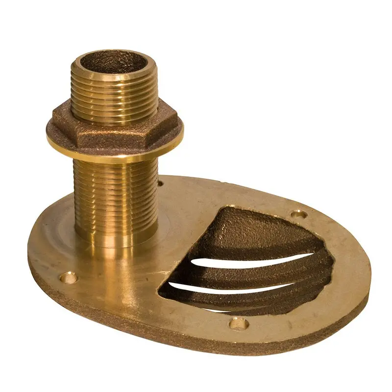 Groco 1/2" Bronze Combo Scoop Thru-Hull W/Nut [Sth-500-W] 1