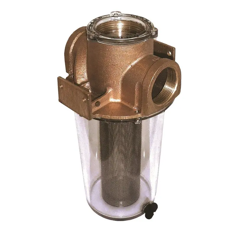 Groco Arg-2500 Series 2-1/2" Raw Water Strainer Stainless Steel Basket [Arg-2500-S] 1