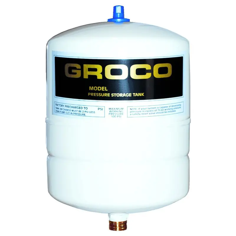 Groco Pressure Storage Tank - 1.4 Gallon Drawdown [Pst-2] 1
