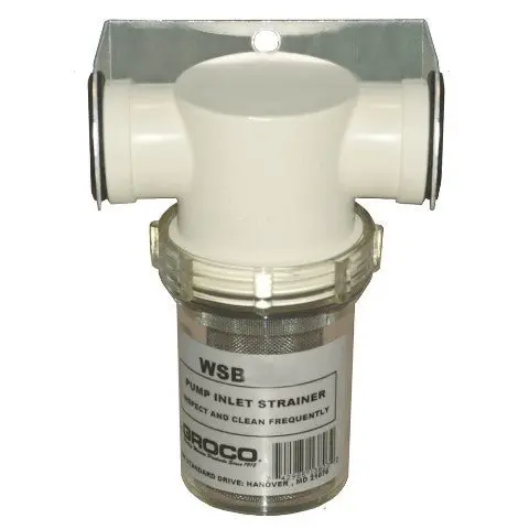 Groco Wsb-1000 Fresh Water Stainless Strainer 1" Npt 1