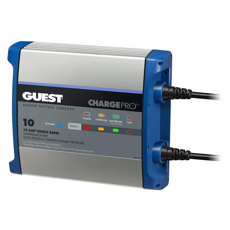 Guest On-Board Battery Charger 10A / 12V - 1 Bank - 120V Input [2710A] 1