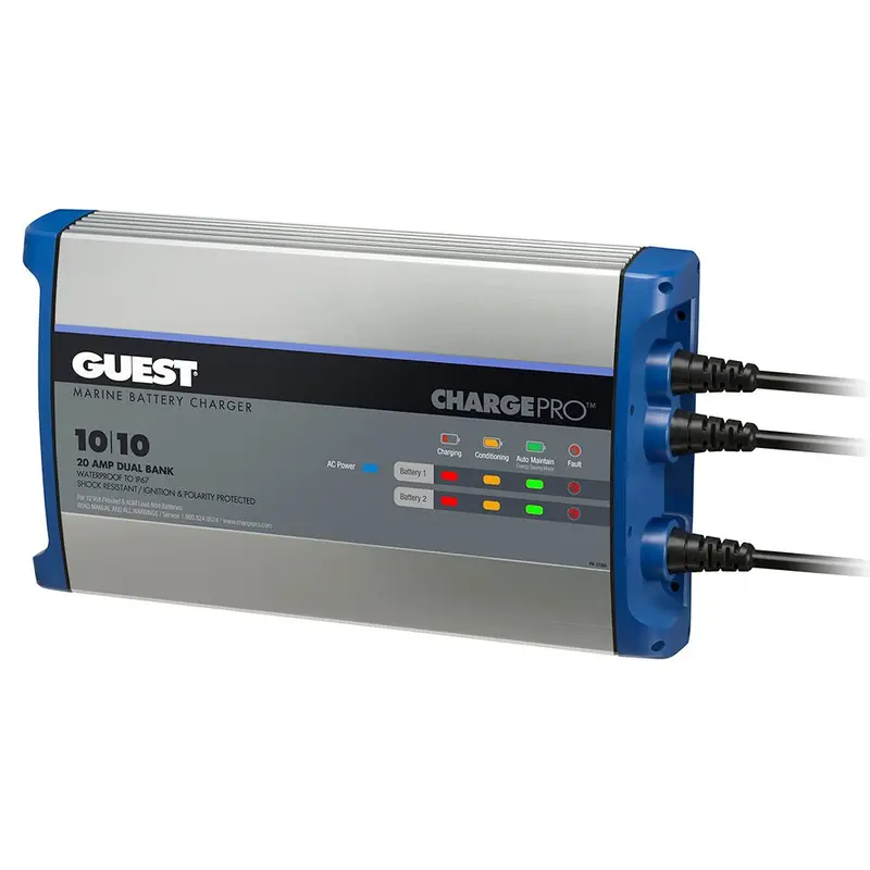 Guest On-Board Battery Charger 20A / 12V - 2 Bank - 120V Input [2720A] 1