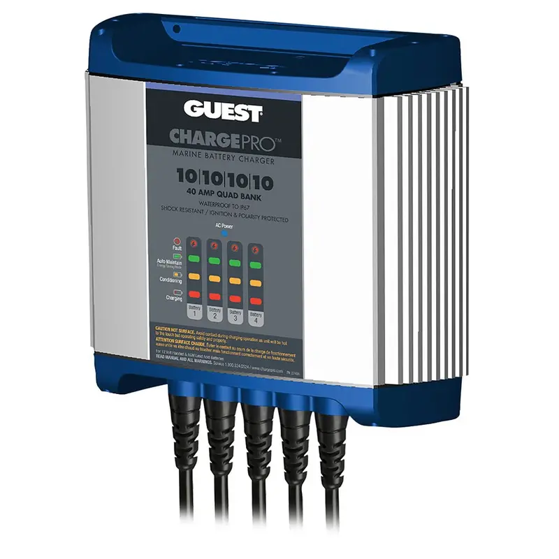 Guest On-Board Battery Charger 40A / 12V - 4 Bank - 120V Input [2740A] 1