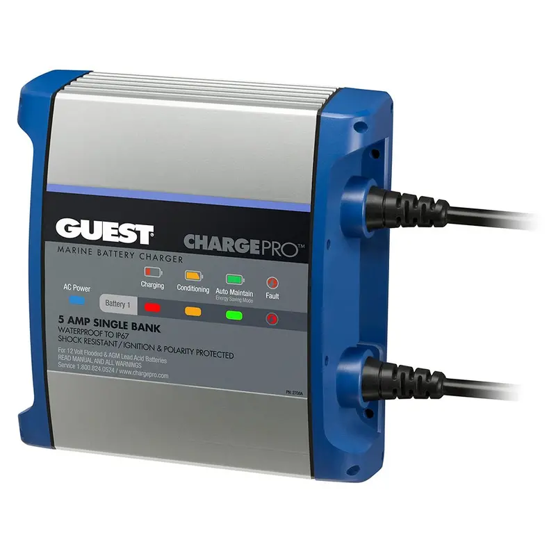 Guest On-Board Battery Charger 5A / 12V - 1 Bank - 120V Input [2708A] 1
