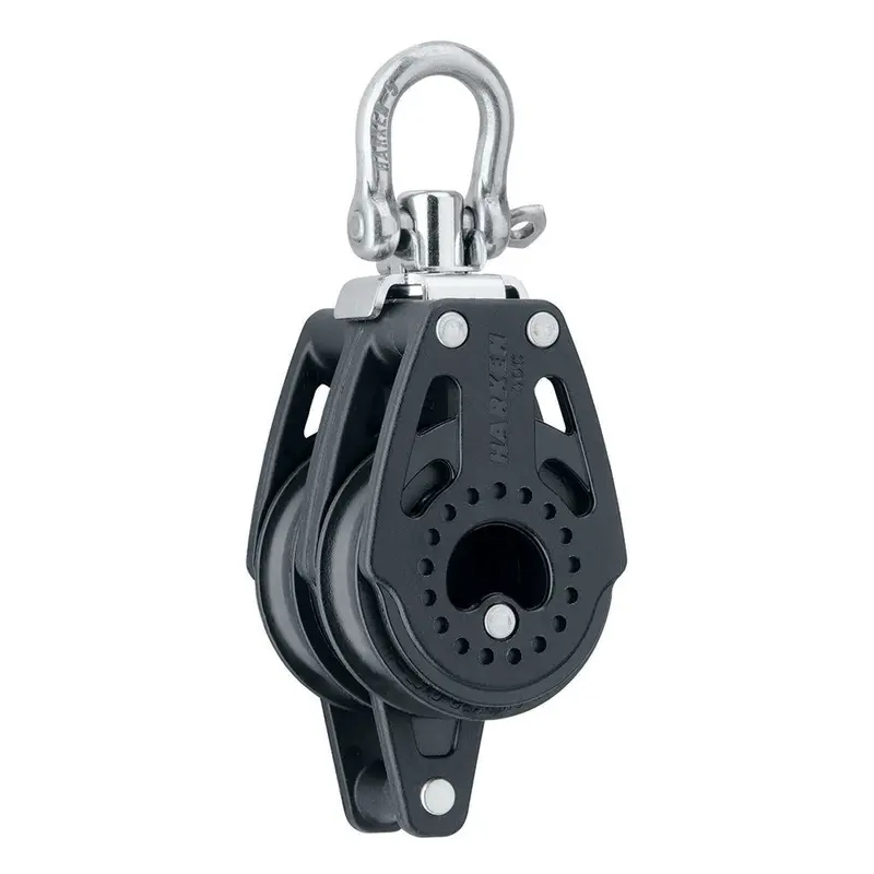 Harken 40Mm Carbo Air Double Swivel Block W/Becket [2639] 1