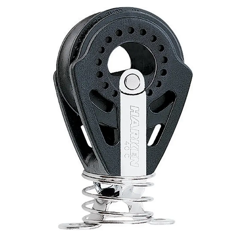 Harken 40Mm Carbo Block W/Spring  Eyestrap [2652] 1